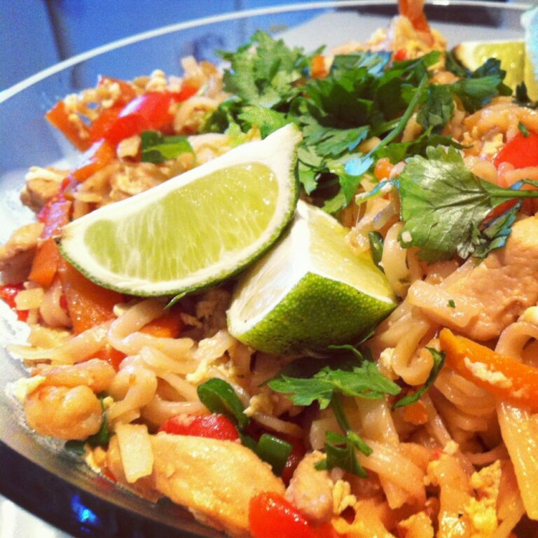 Fordeler Med Pad Thai Kyllingoppskrift