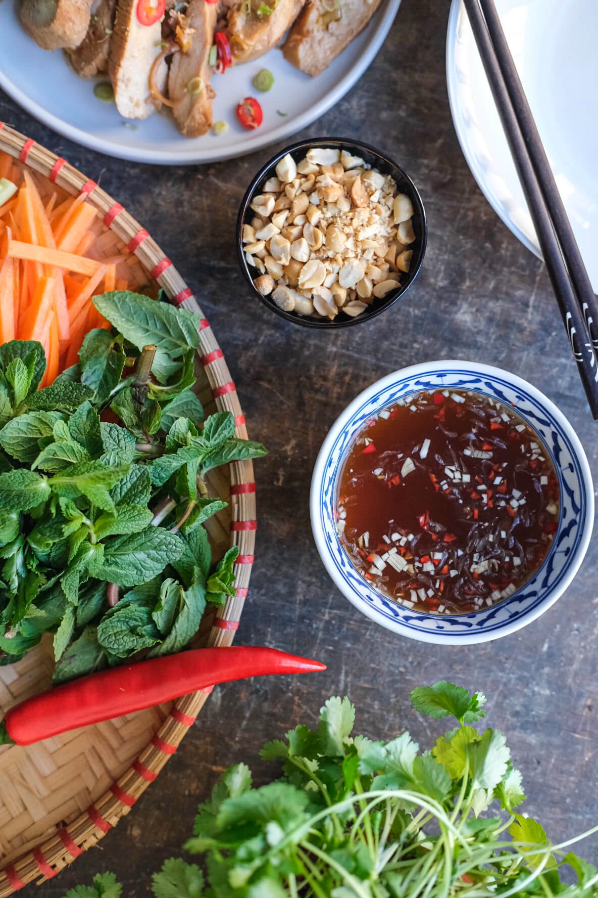 Vietnamesisk nuoc cham sauce