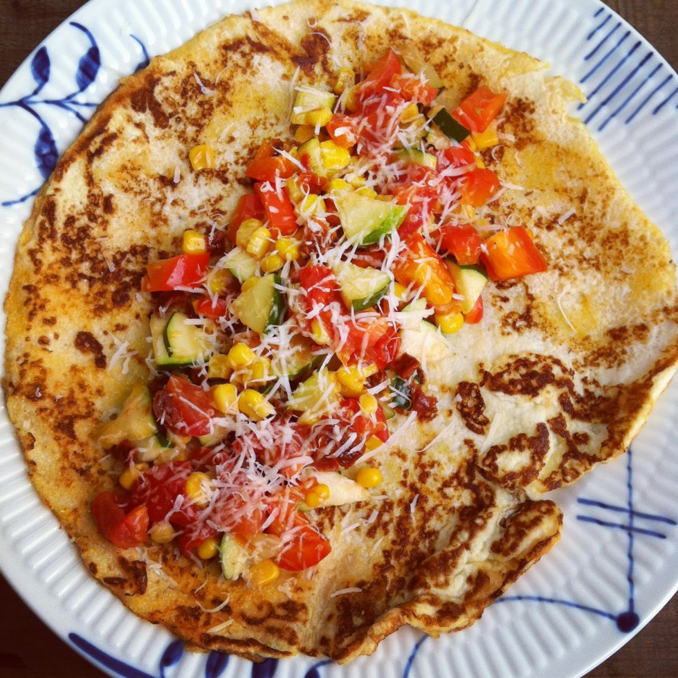 Majspandekager med fyld