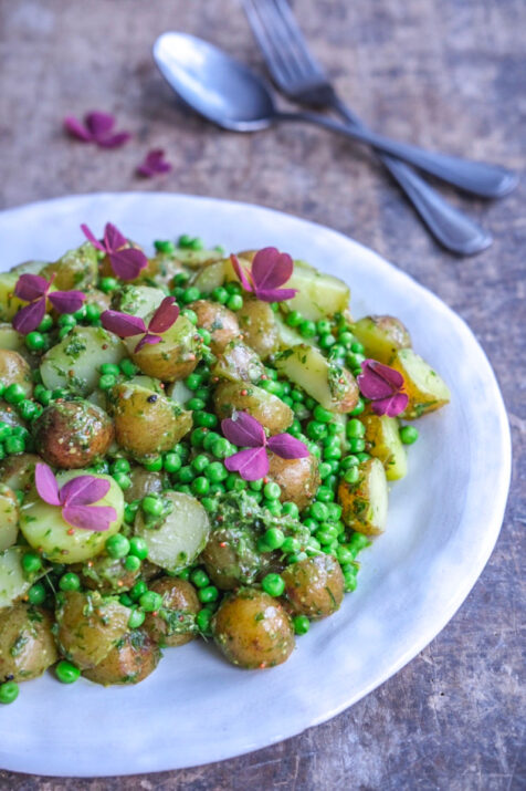 Grøn kartoffelsalat