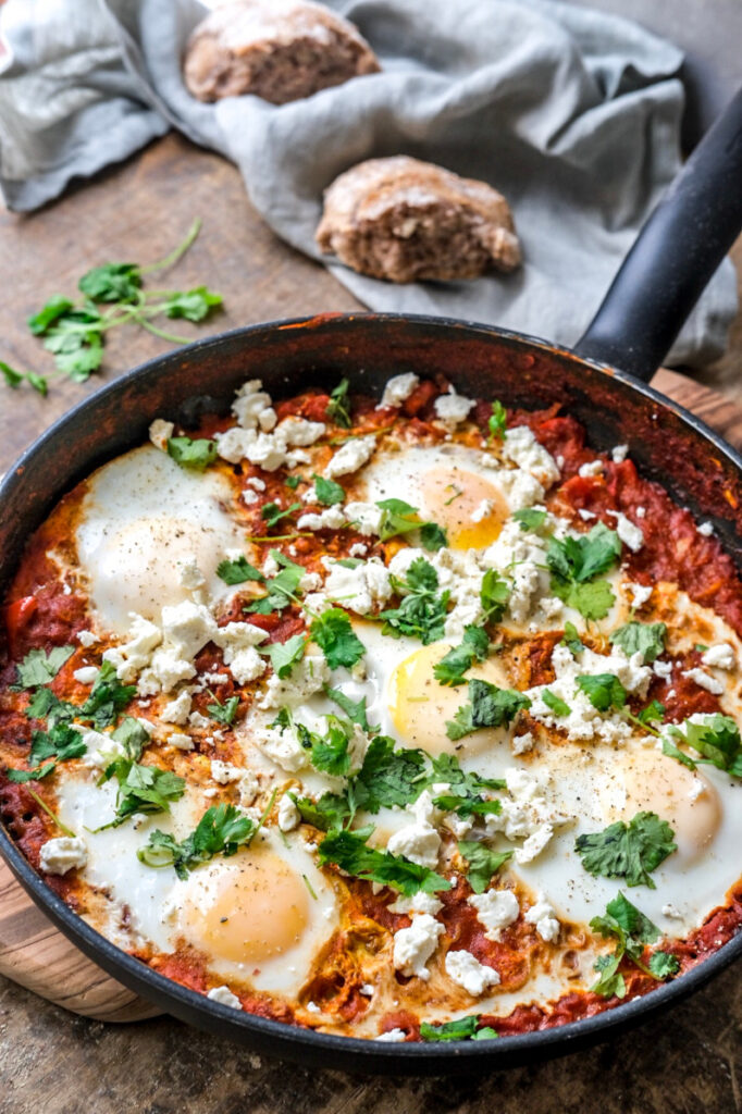 Opskrift på shakshuka