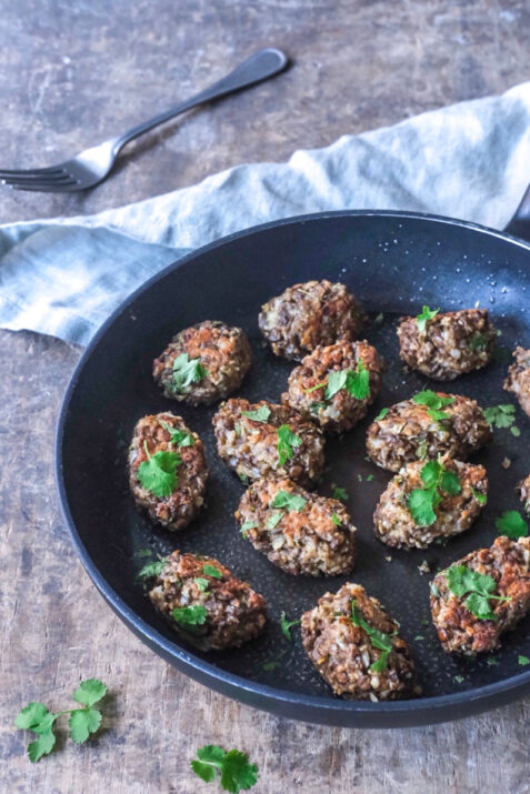 Vegetar linsefrikadeller