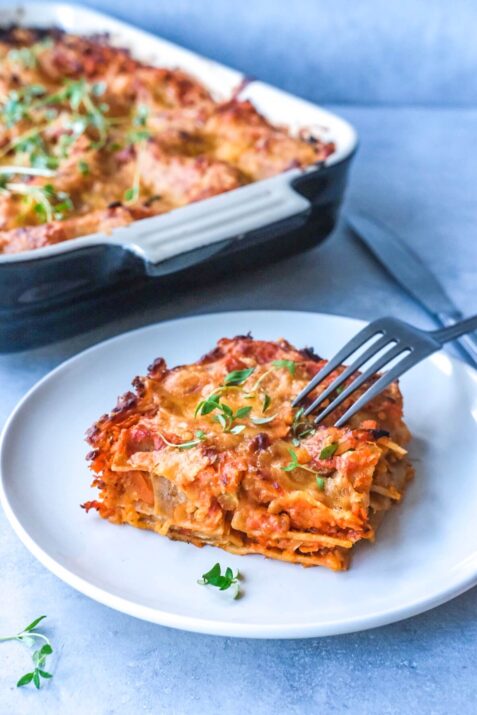 Opskrift på vegetar lasagne