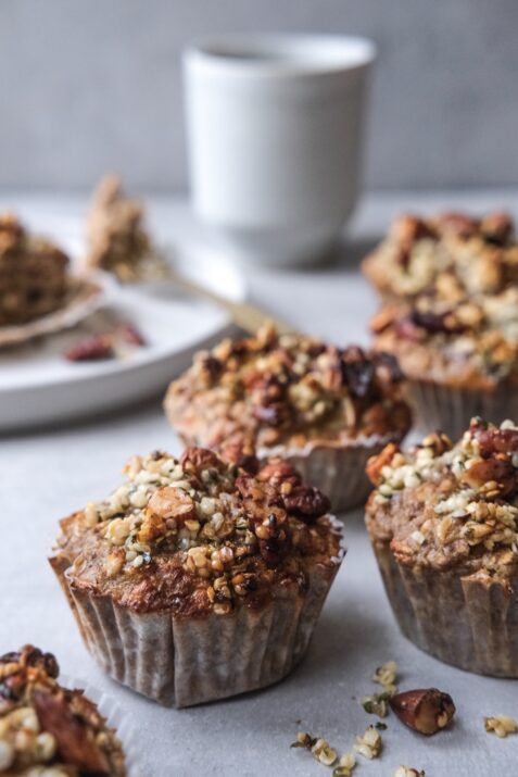 morgenmadsmuffins med banan